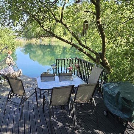 Luxury Lakeside Caravan With Hottub And Private Fishing Peg, Tattershall Lakes Luaran gambar